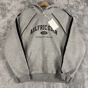 Aelfric Eden Oversized Hoodie Big Logo Sweatshirt Hoodie Size Medium $75 NWT